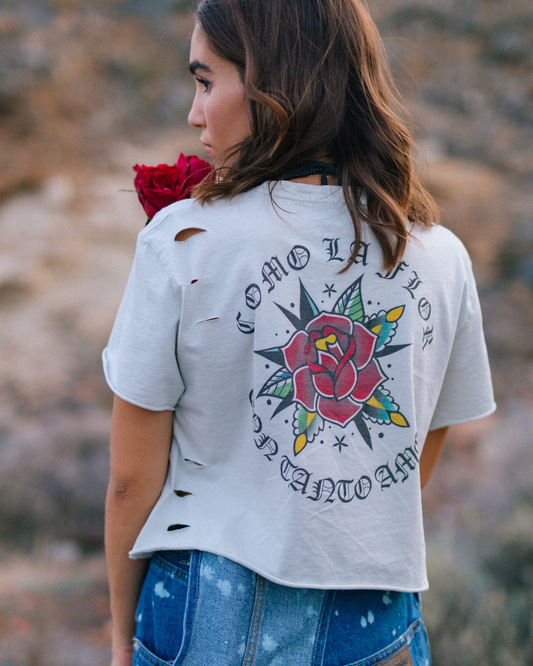 Crop Top Como La Flor