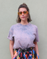 Camiseta The Logo Acid Wash Gris