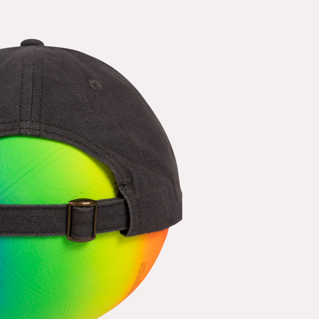 Gorra Washed Baseball Gris