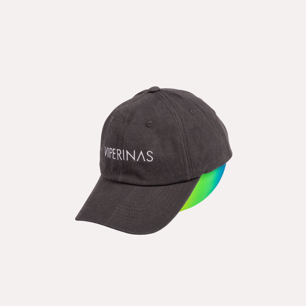 Gorra Washed Baseball Gris
