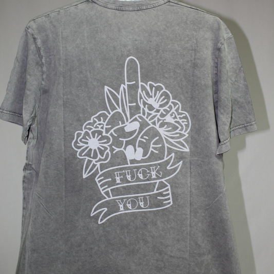 Camiseta F*ck You Gris