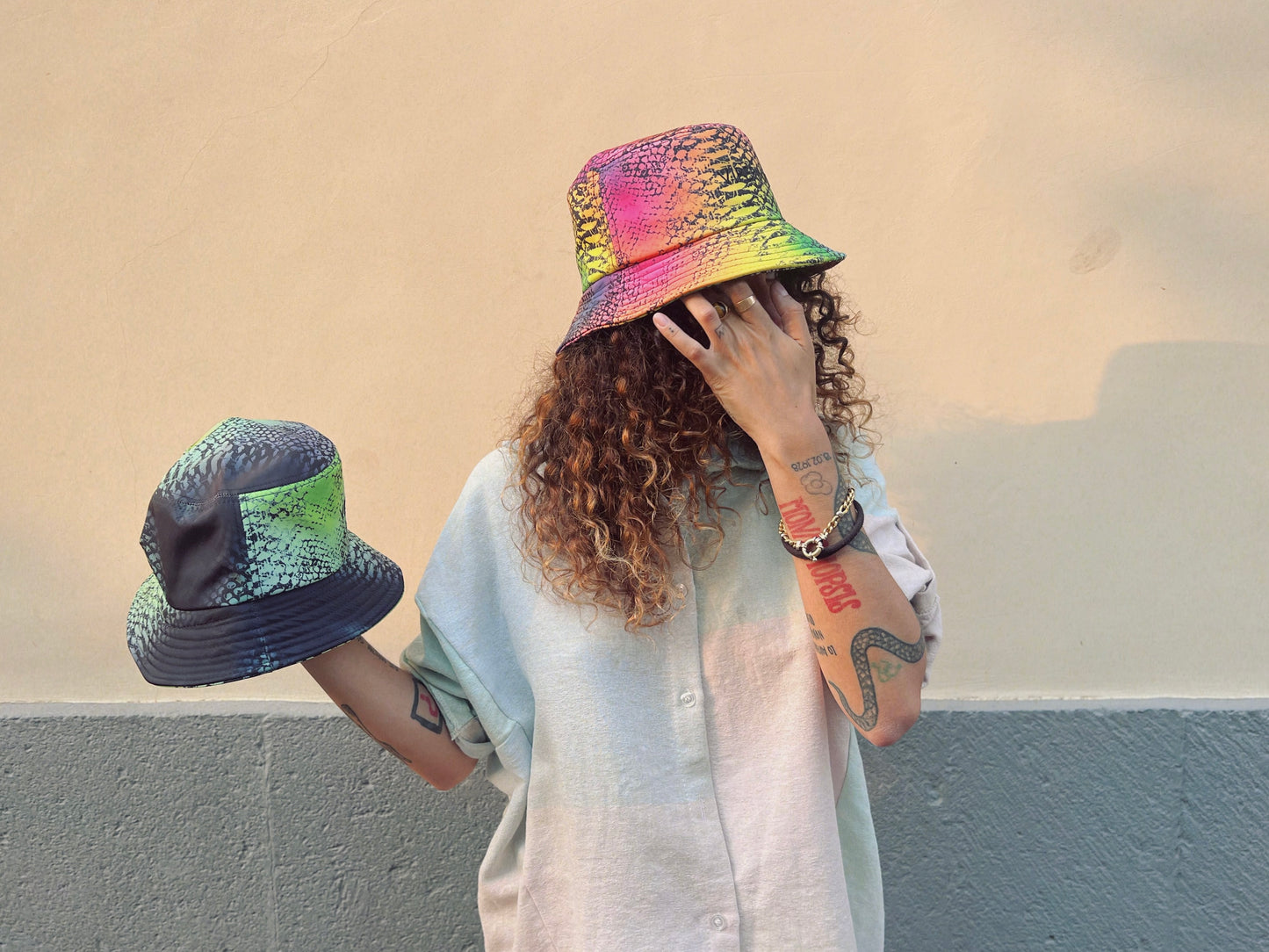 Bucket hat Snake
