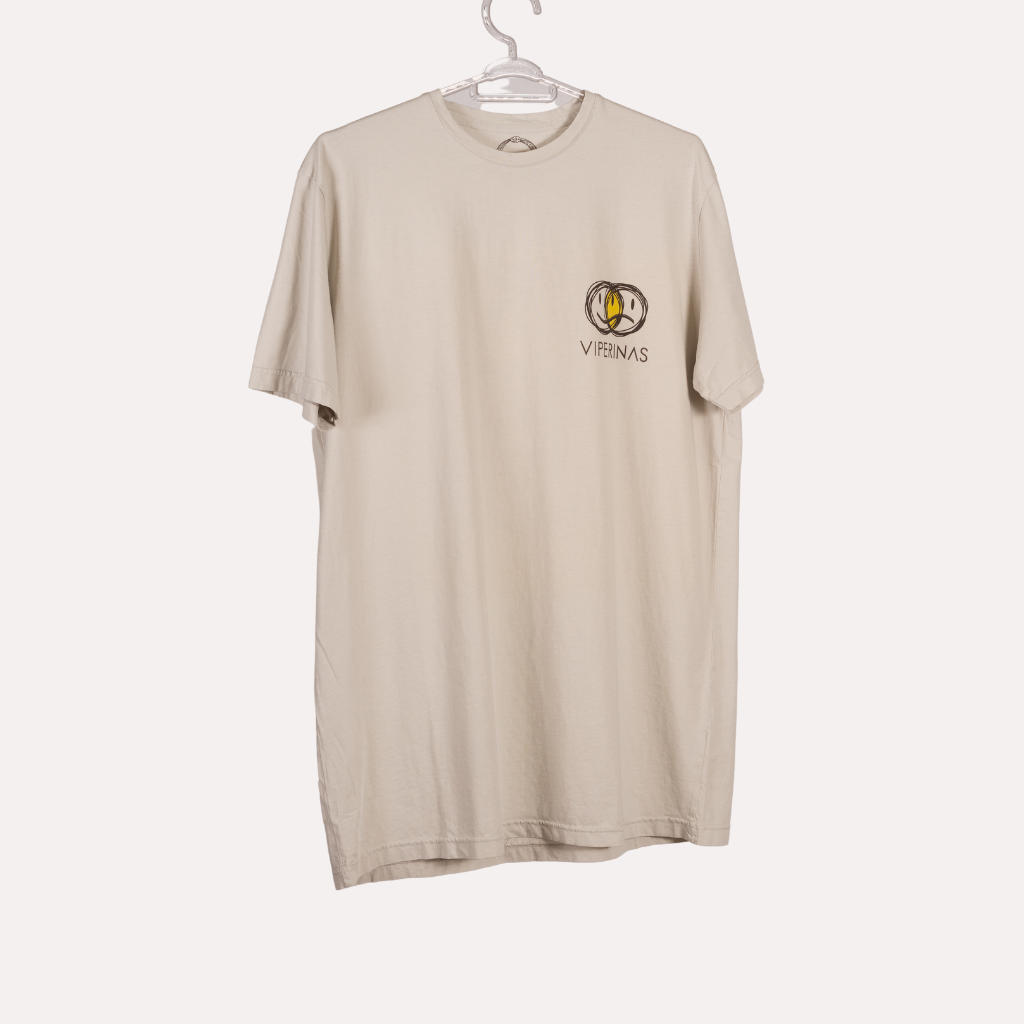 Camiseta Vintage Emoji Crudo