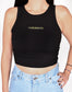 Viperinas Tank Top Embroidery Black | Comprar online ropa mujer y unisex Canarias | Envíos a todo el mundo | Moda urbana y de baño | Viperinas Original Brand 