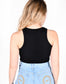 Viperinas Tank Top Embroidery Black | Comprar online ropa mujer y unisex Canarias | Envíos a todo el mundo | Moda urbana y de baño | Viperinas Original Brand 