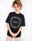 Viperinas Online Store | Camiseta The Logo Black | Composición: 100% algodón | Estilo Oversize  | Envíos a todo el mundo | Marca de Ropa canaria | Moda Mujer