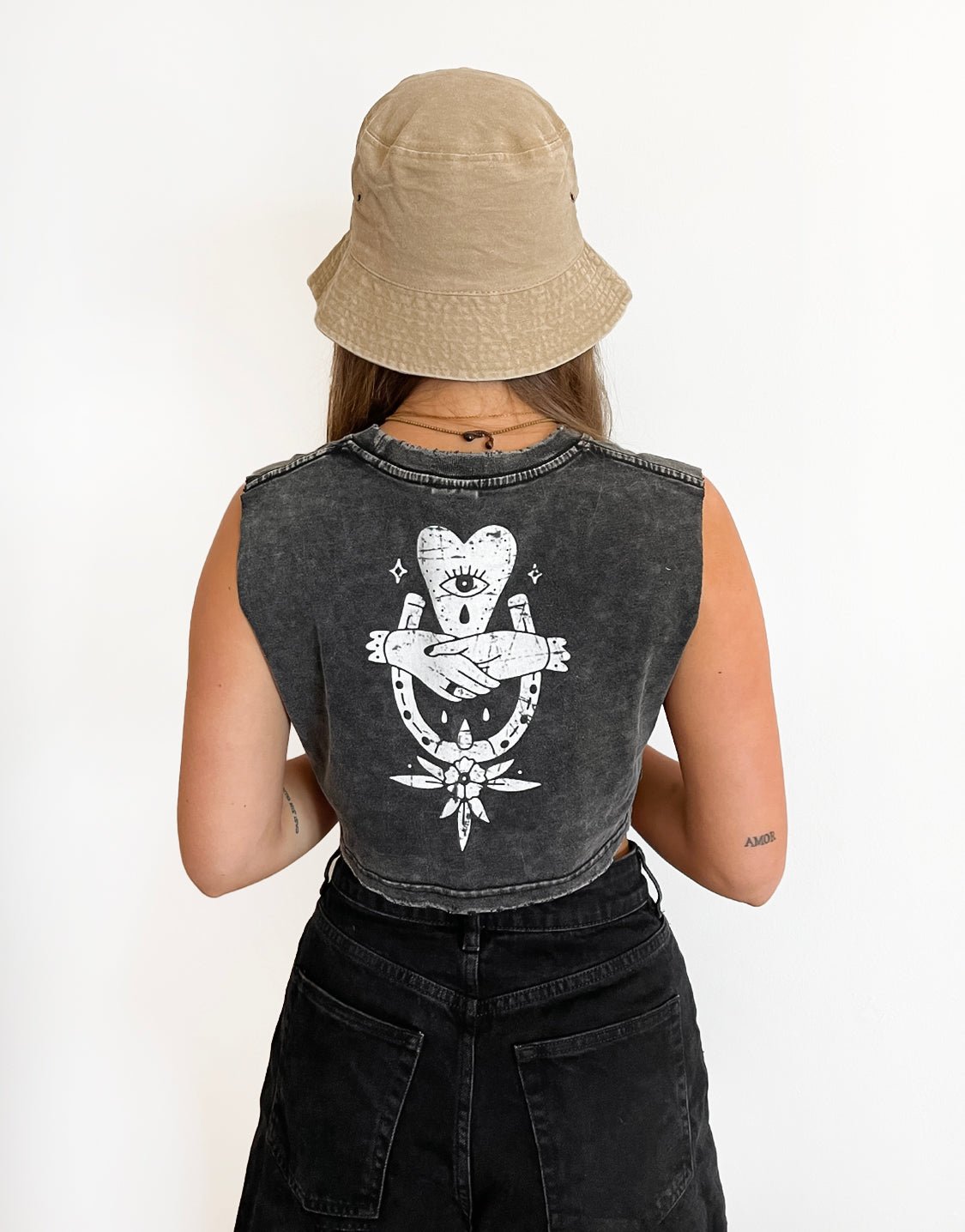Viperinas Bucket Embroidery Logo Beige Viperinas Online Store