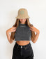 Viperinas Bucket Embroidery Logo Beige Viperinas Online Store