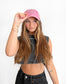 Gorra Embroidery Logo Pink