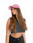 Gorra Embroidery Logo Pink